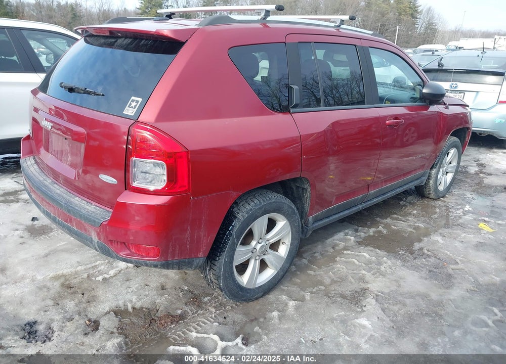 2012 JEEP COMPASS LATITUDE VIN: 1C4NJDEBXCD615978