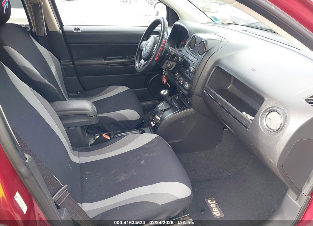 2012 JEEP COMPASS LATITUDE VIN: 1C4NJDEBXCD615978