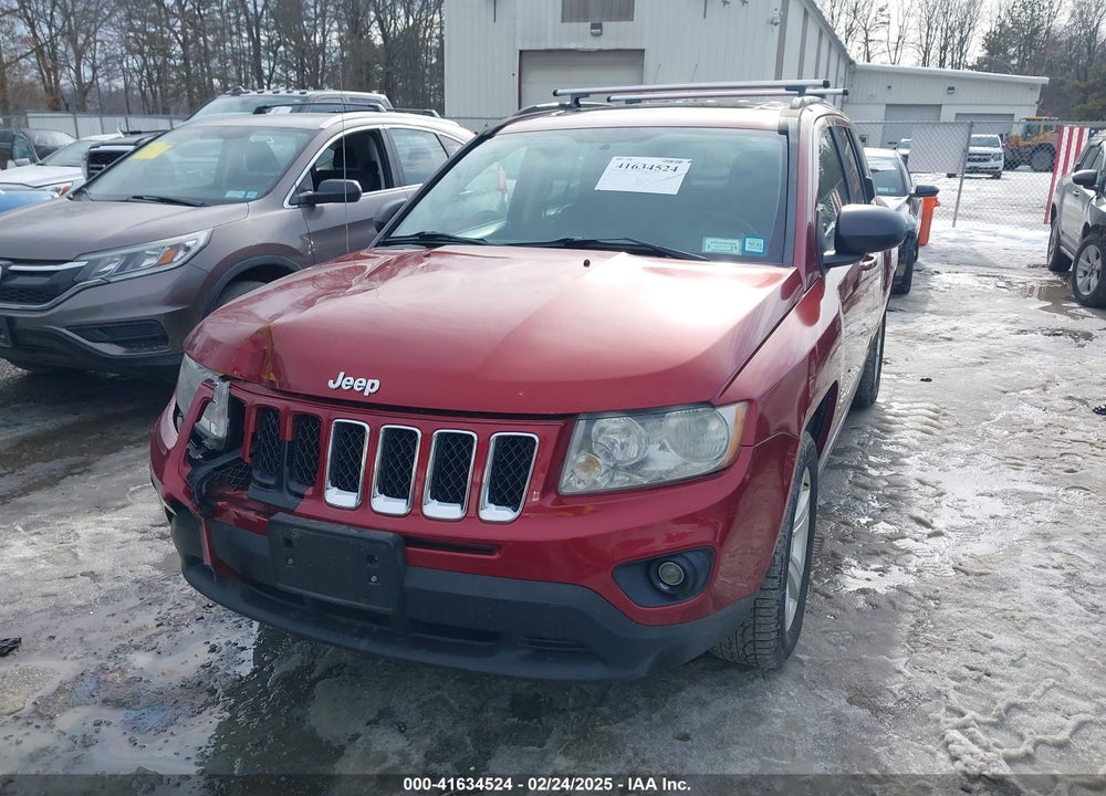 2012 JEEP COMPASS LATITUDE VIN: 1C4NJDEBXCD615978
