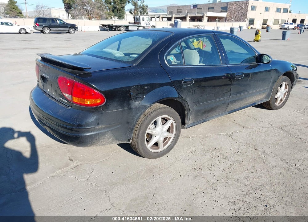 2001 OLDSMOBILE ALERO GL2 VIN: 1G3NL52E81C231960
