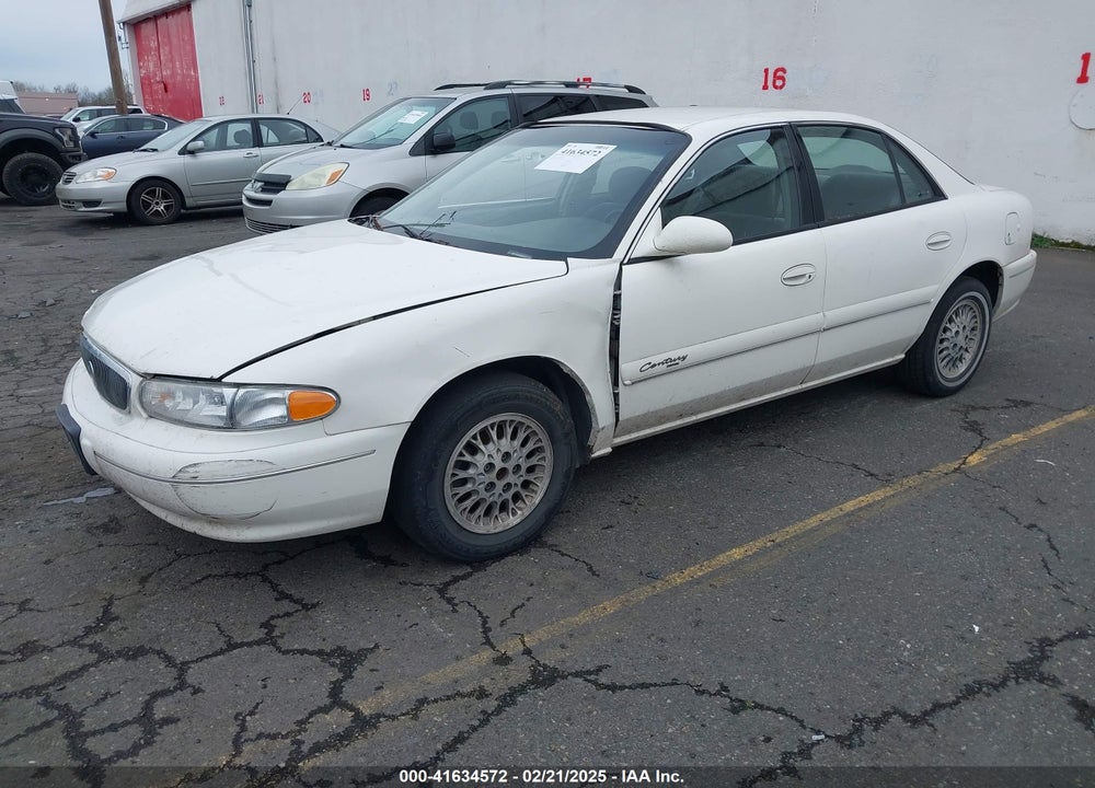 2002 BUICK CENTURY CUSTOM VIN: 2G4WS52J821184050