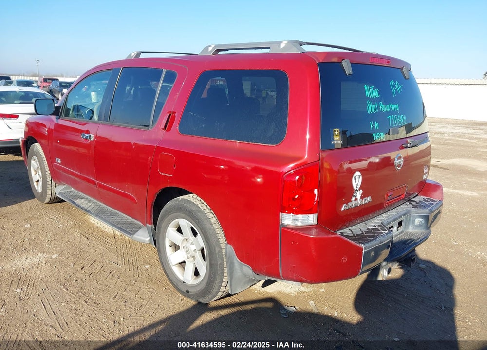 2005 NISSAN ARMADA VIN: 5N1AA08B75N725852