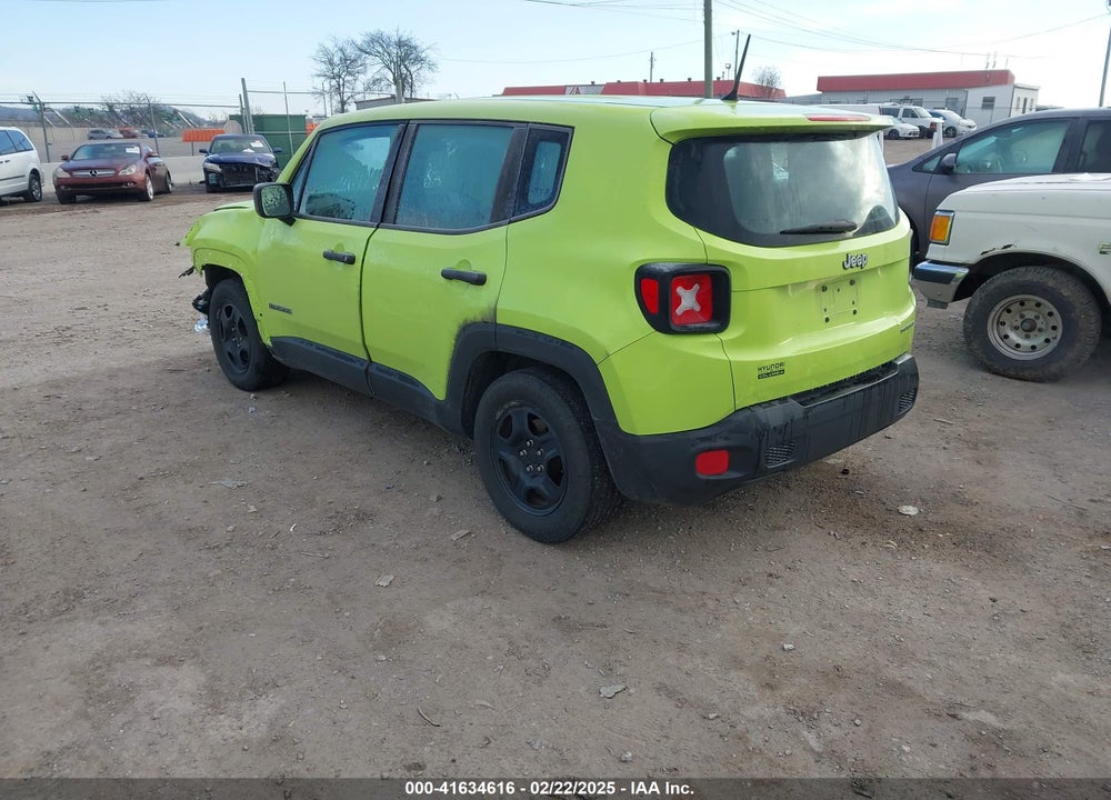 2017 JEEP RENEGADE VIN: ZACCJAAB0HPF47257