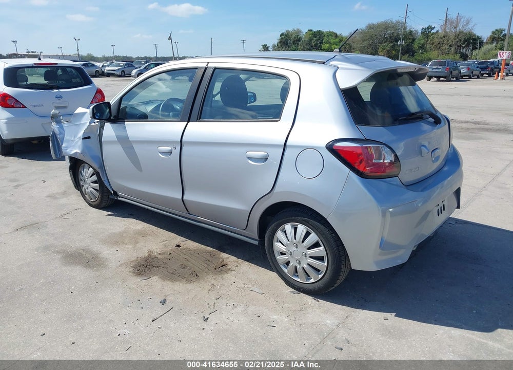 2021 MITSUBISHI MIRAGE CARBONITE EDITION/ES/LE VIN: ML32AUHJXMH009311