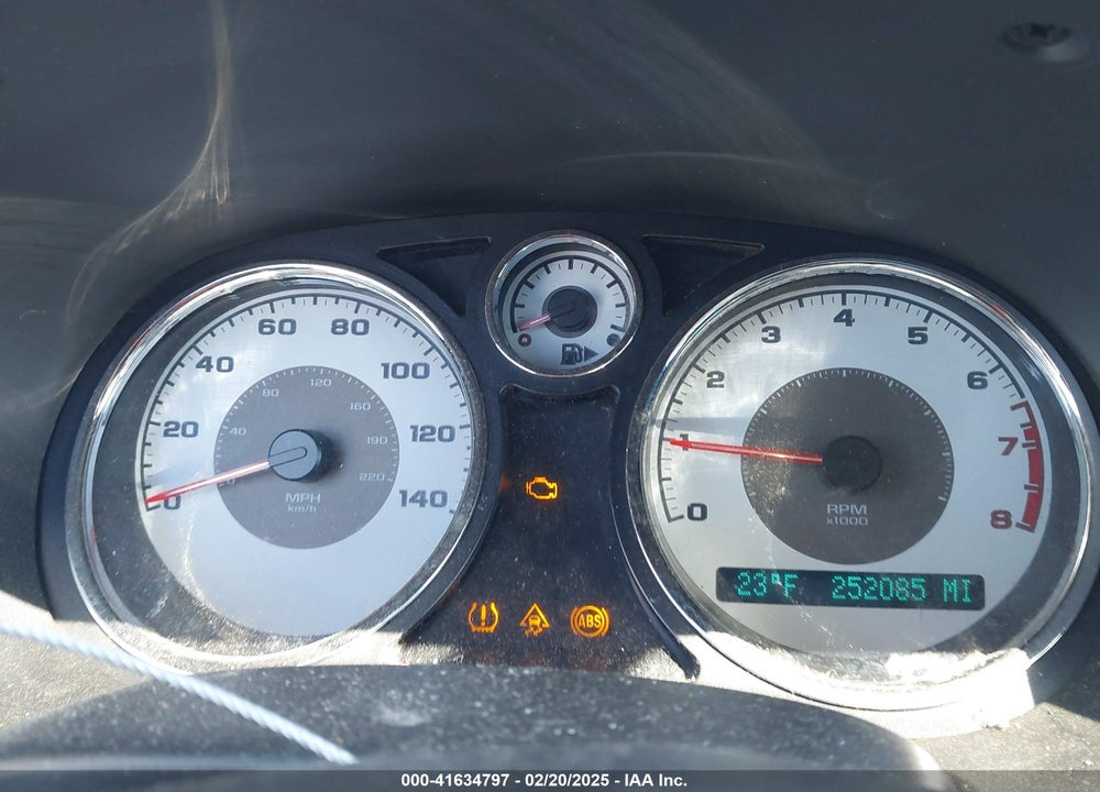 2008 CHEVROLET COBALT VIN: 1G1AM58B087209648