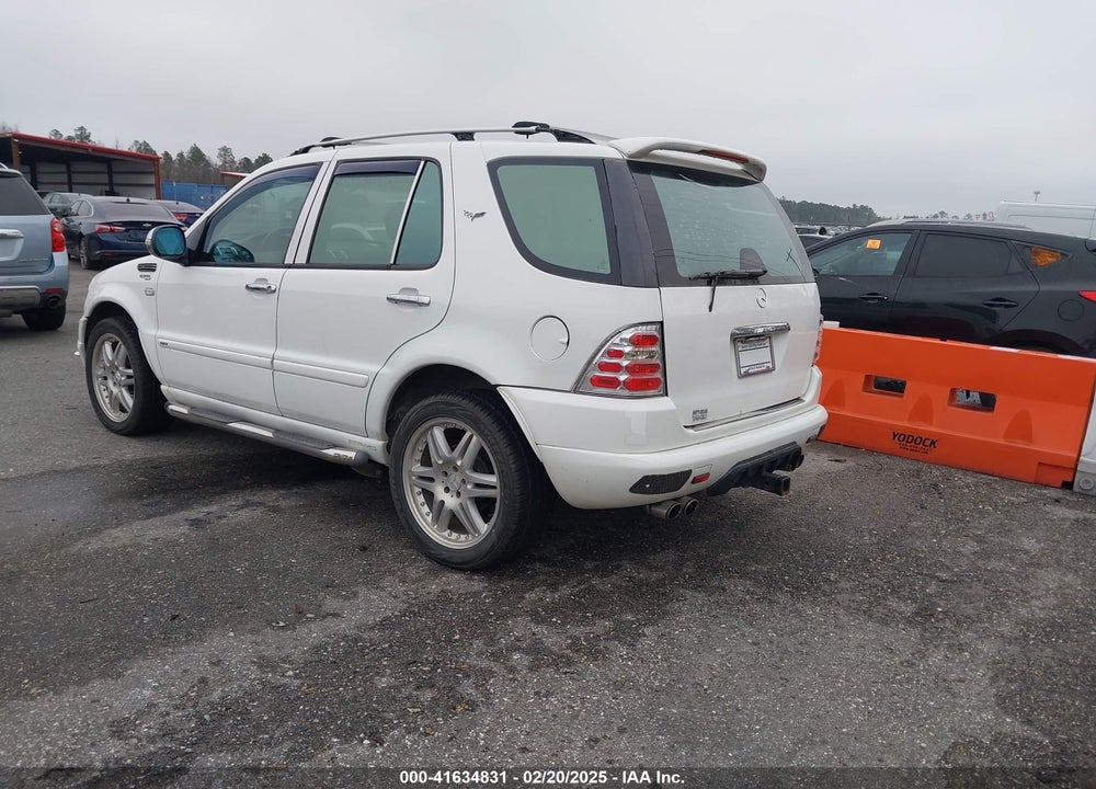 1999 MERCEDES-BENZ ML 320 VIN: 4JGAB54E9XA089245