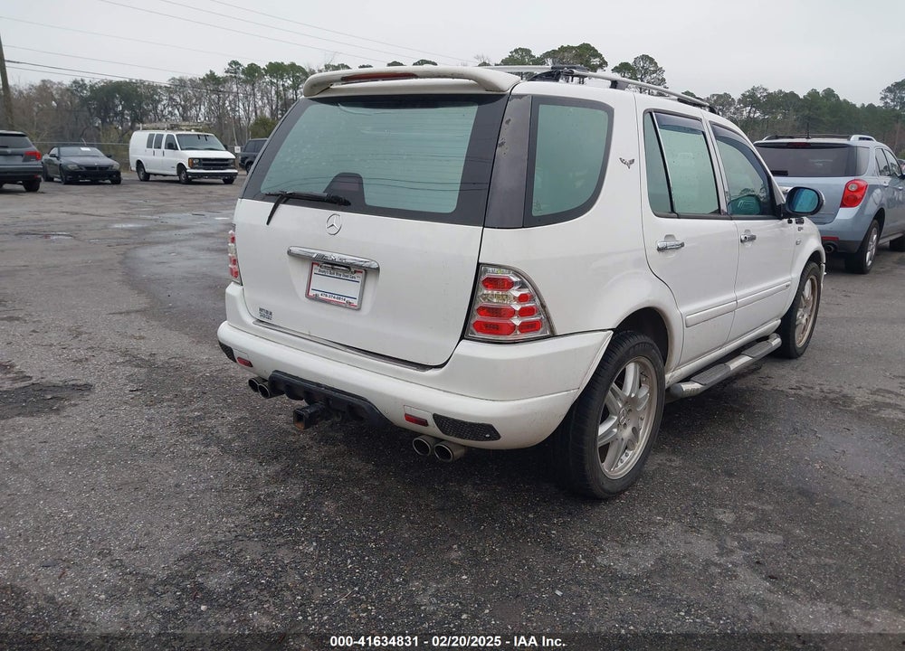 1999 MERCEDES-BENZ ML 320 VIN: 4JGAB54E9XA089245