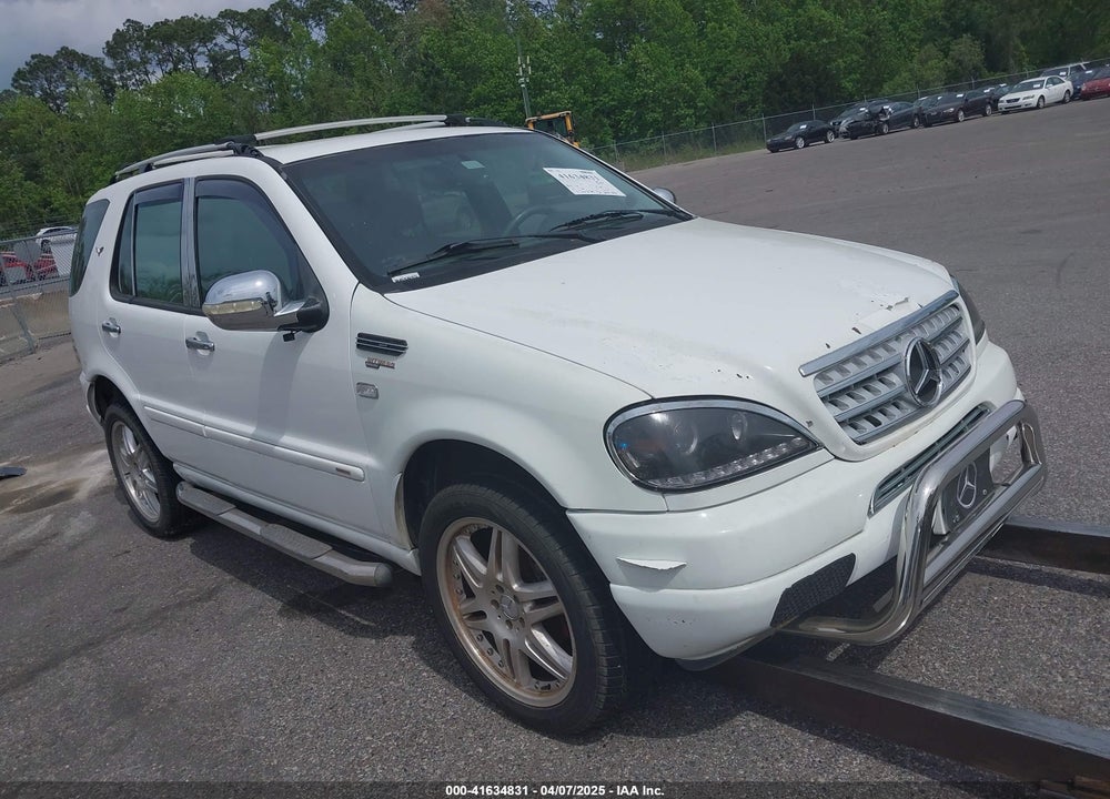 1999 MERCEDES-BENZ ML 320 VIN: 4JGAB54E9XA089245