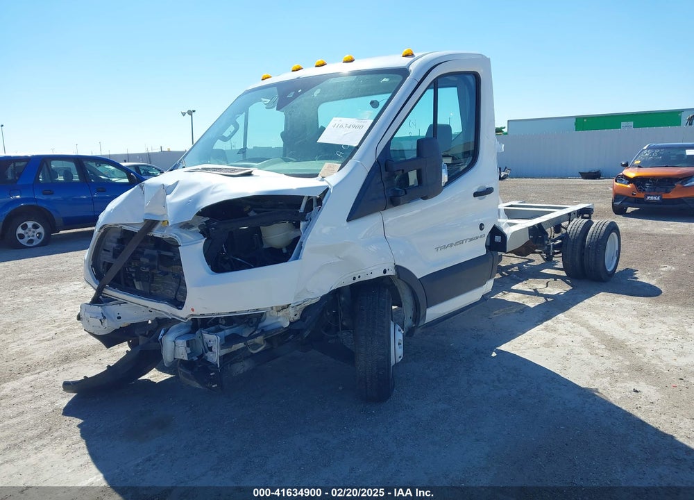 2019 FORD TRANSIT-350 CAB VIN: 1FDBF8ZM1KKB46972