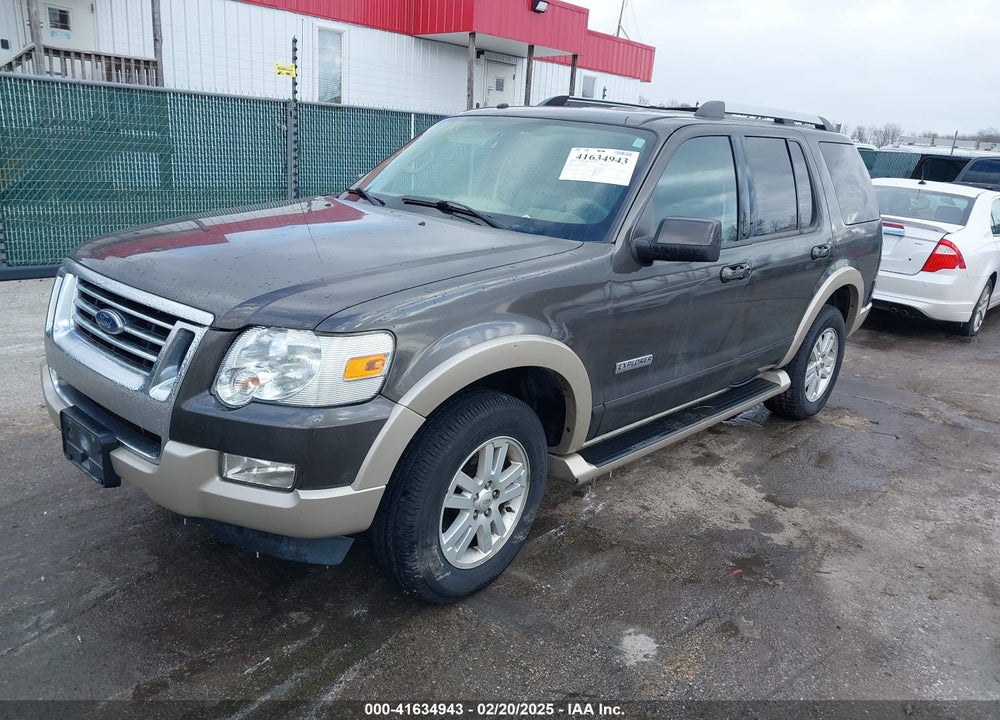 2007 FORD EXPLORER EDDIE BAUER VIN: 1FMEU74E47UB81689