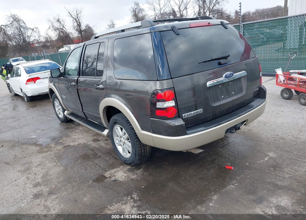 2007 FORD EXPLORER EDDIE BAUER VIN: 1FMEU74E47UB81689