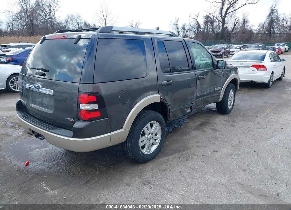 2007 FORD EXPLORER EDDIE BAUER VIN: 1FMEU74E47UB81689