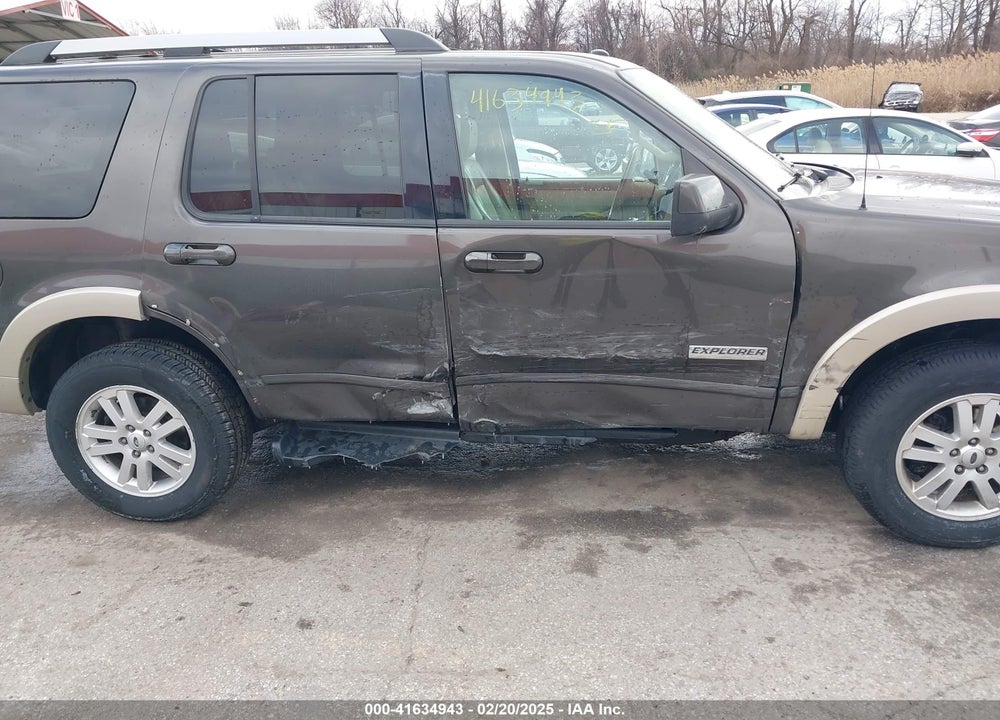 2007 FORD EXPLORER EDDIE BAUER VIN: 1FMEU74E47UB81689