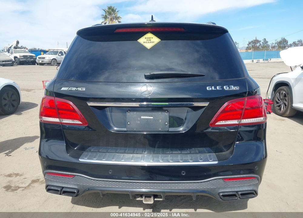 2016 MERCEDES-BENZ AMG GLE 63 S 4MATIC VIN: 4JGDA7FBXGA665133