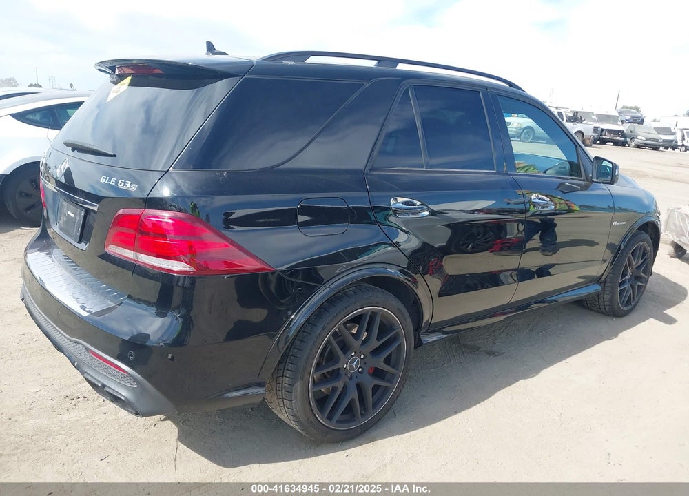 2016 MERCEDES-BENZ AMG GLE 63 S 4MATIC VIN: 4JGDA7FBXGA665133