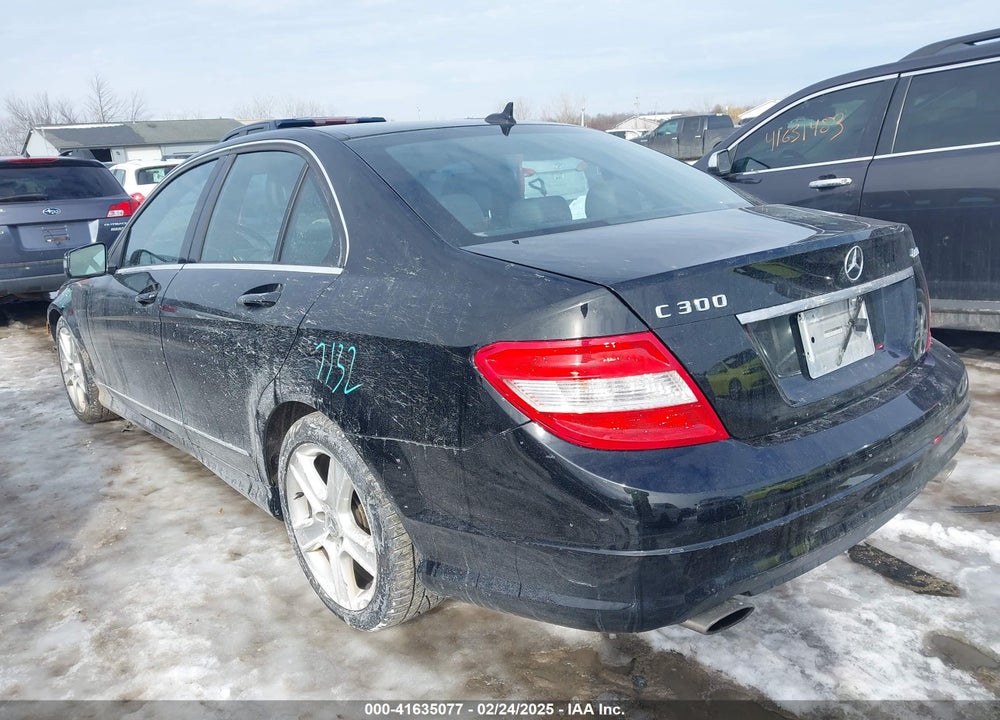 2010 MERCEDES-BENZ C 300 VIN: WDDGF8BB3AR116676