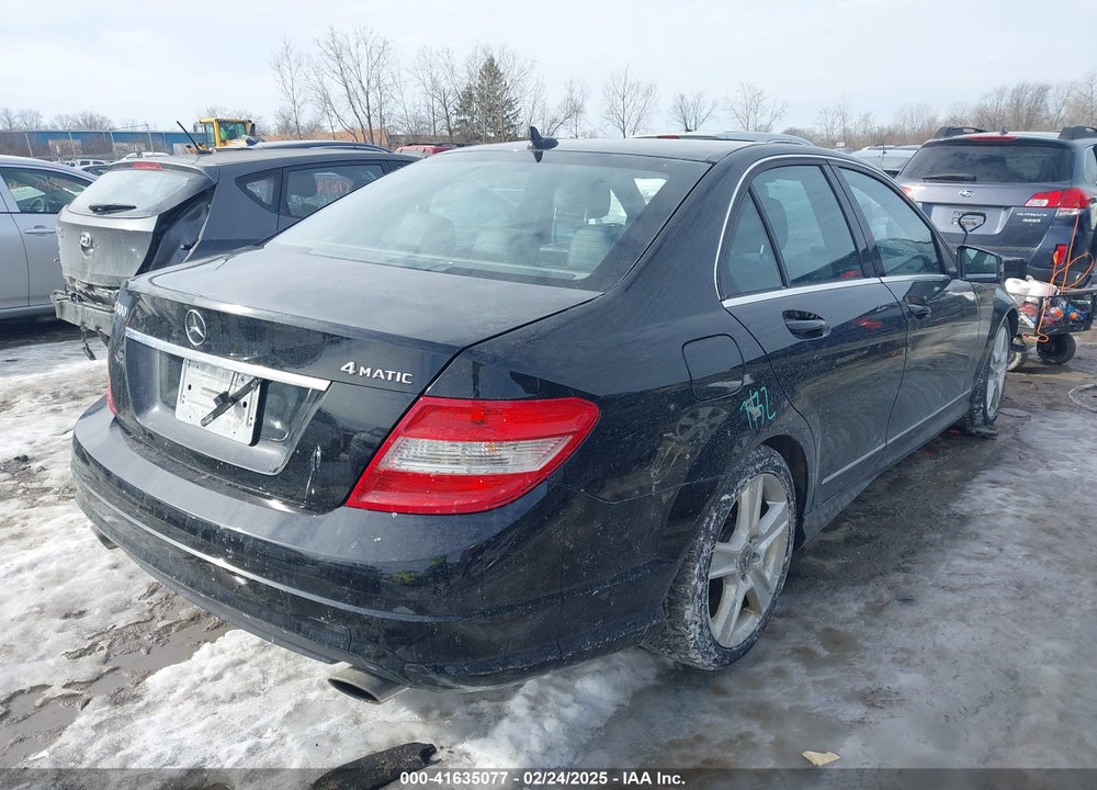 2010 MERCEDES-BENZ C 300 VIN: WDDGF8BB3AR116676