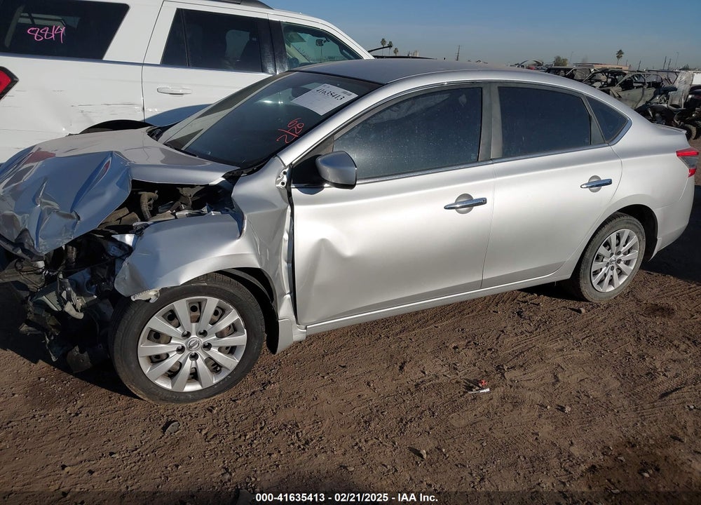2015 NISSAN SENTRA VIN: 3N1AB7APXFY306790