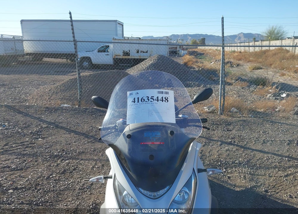 2016 PIAGGIO MP3 500 SPORT ABS VIN: ZAPM860X6G5000252