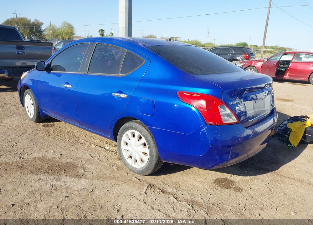 2012 NISSAN VERSA 1.6 SV VIN: 3N1CN7AP9CL864767