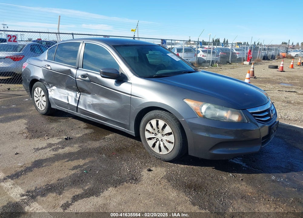 2012 HONDA ACCORD 2.4 LX VIN: 1HGCP2F39CA080792