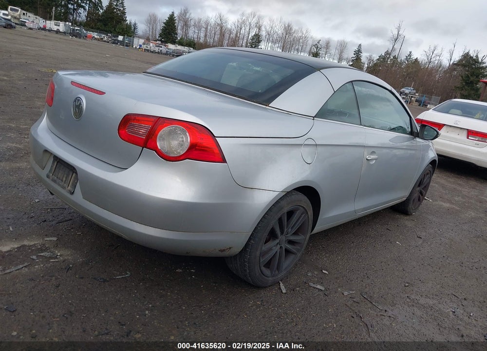 2009 VOLKSWAGEN EOS KOMFORT VIN: WVWBA71F19V015821