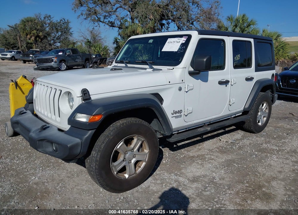 2018 JEEP WRANGLER UNLIMITED VIN: 1C4HJXDG0JW177579