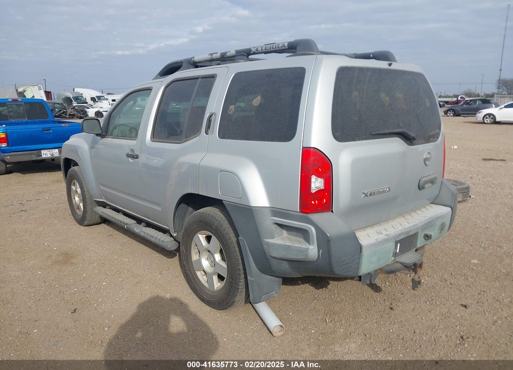 2007 NISSAN XTERRA S VIN: 5N1AN08W37C506795