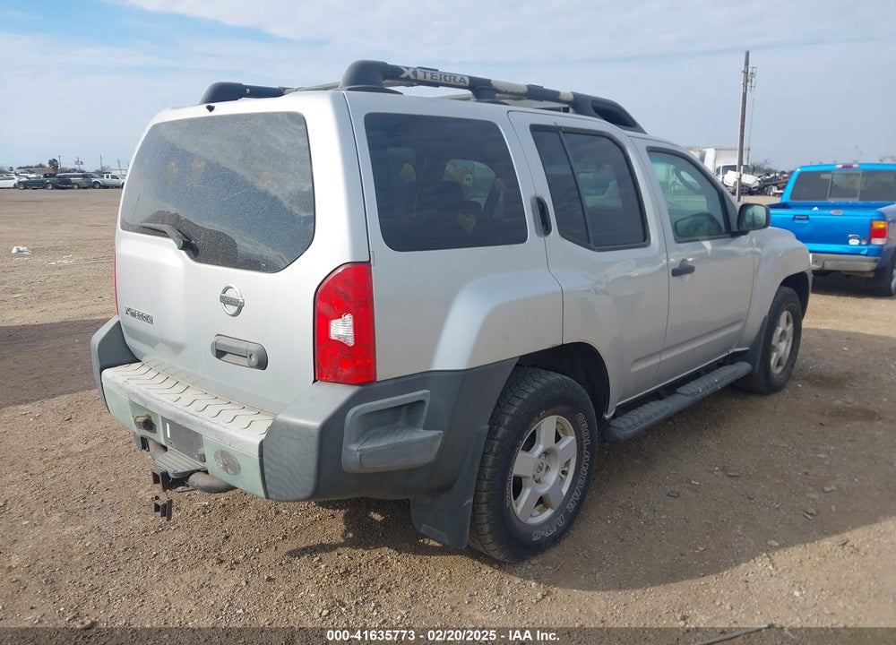 2007 NISSAN XTERRA S VIN: 5N1AN08W37C506795
