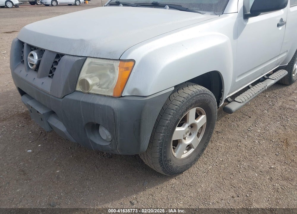 2007 NISSAN XTERRA S VIN: 5N1AN08W37C506795