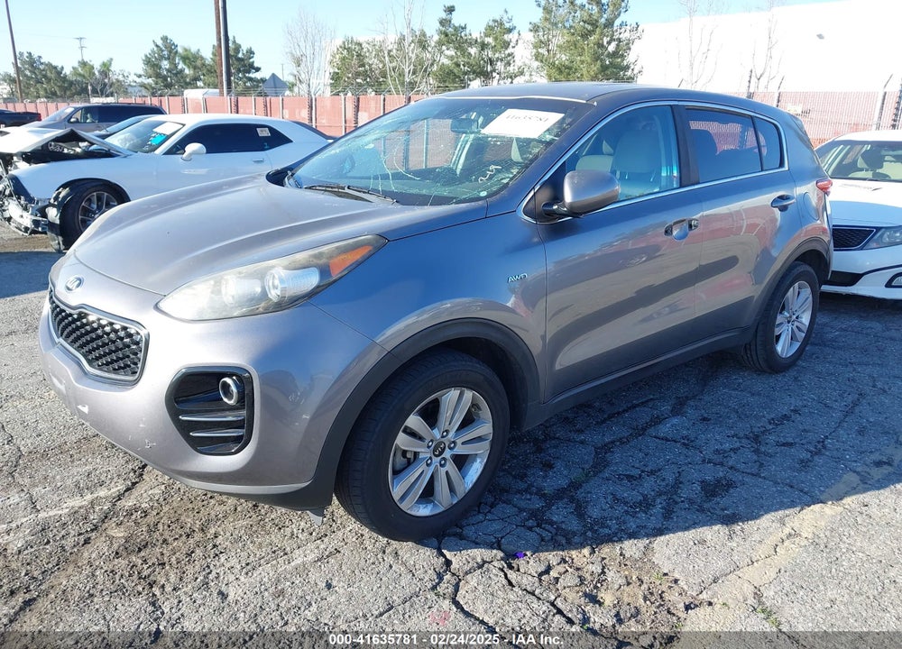 2017 KIA SPORTAGE LX VIN: KNDPMCAC0H7276923