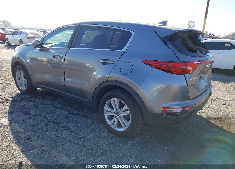 2017 KIA SPORTAGE LX VIN: KNDPMCAC0H7276923