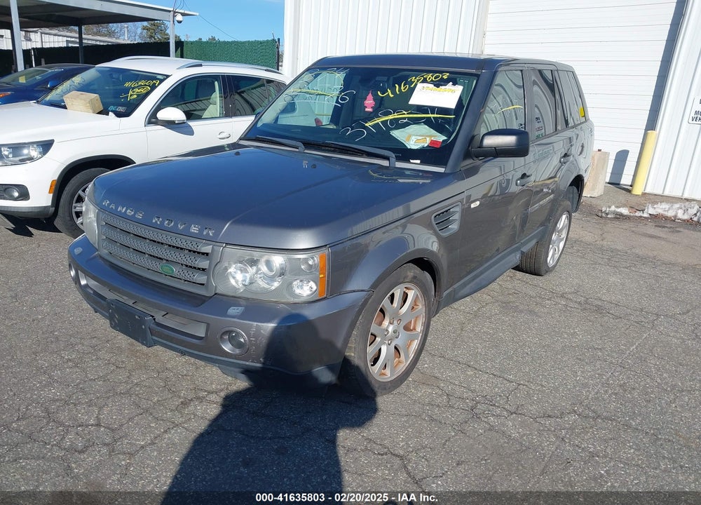 2009 LAND ROVER RANGE ROVER SPORT HSE VIN: SALSK25479A197162