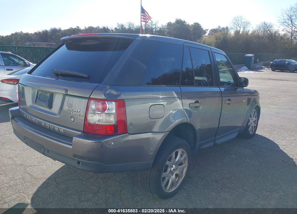 2009 LAND ROVER RANGE ROVER SPORT HSE VIN: SALSK25479A197162