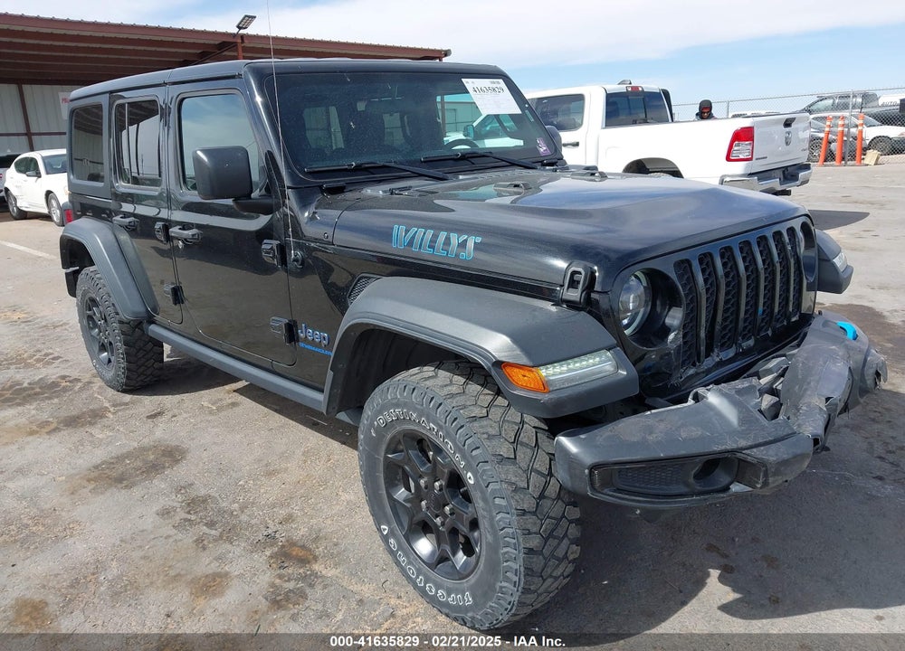 2023 JEEP WRANGLER 4XE 4X4 VIN: 1C4JJXN69PW628797
