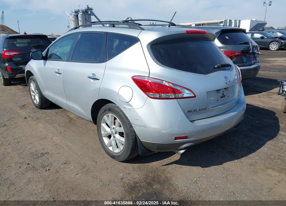2013 NISSAN MURANO SL VIN: JN8AZ1MW1DW307537