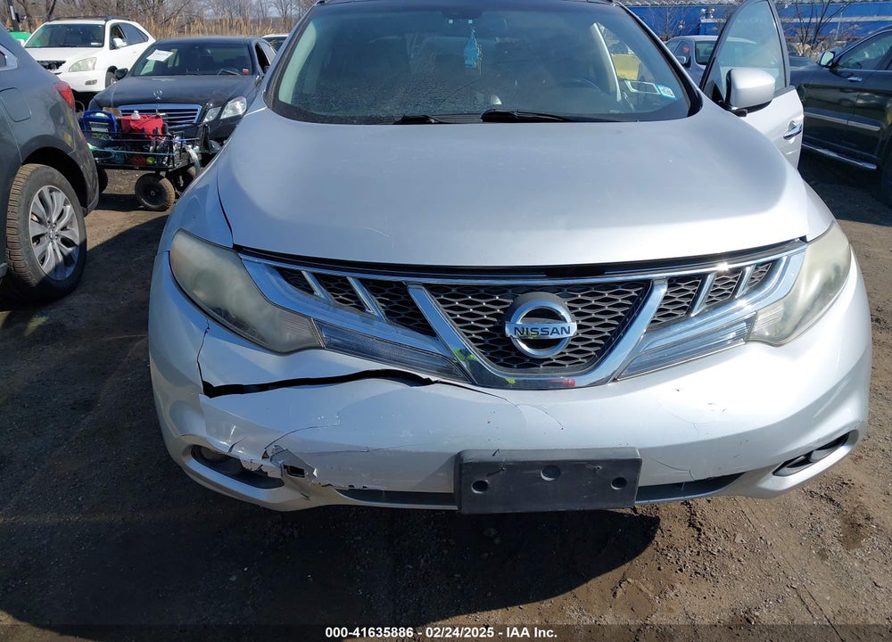 2013 NISSAN MURANO SL VIN: JN8AZ1MW1DW307537