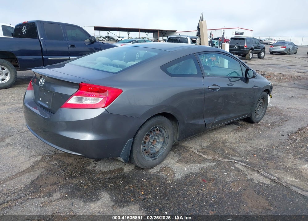 2012 HONDA CIVIC VIN: 2HGFG3B59CH556552