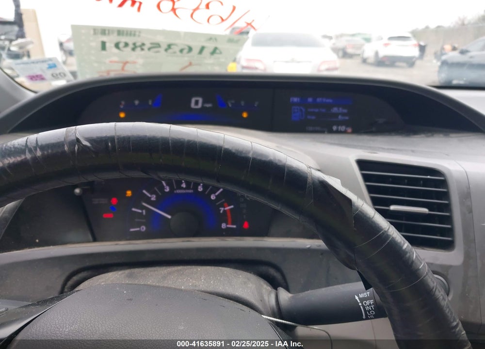 2012 HONDA CIVIC VIN: 2HGFG3B59CH556552