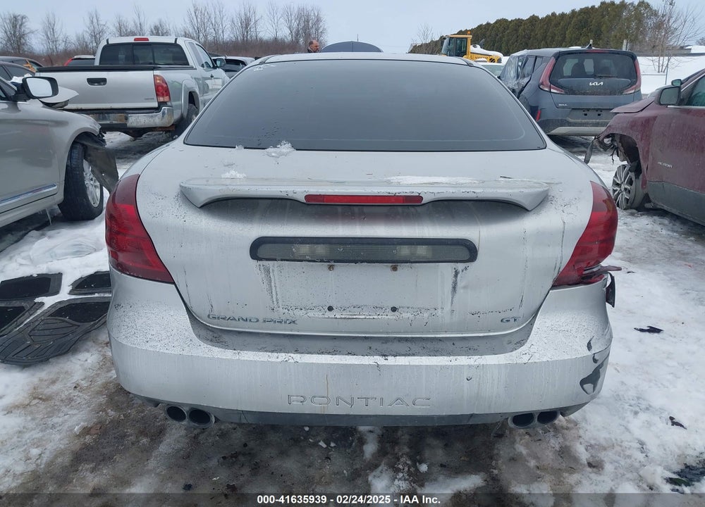 2006 PONTIAC GRAND PRIX VIN: 2G2WR554461281892