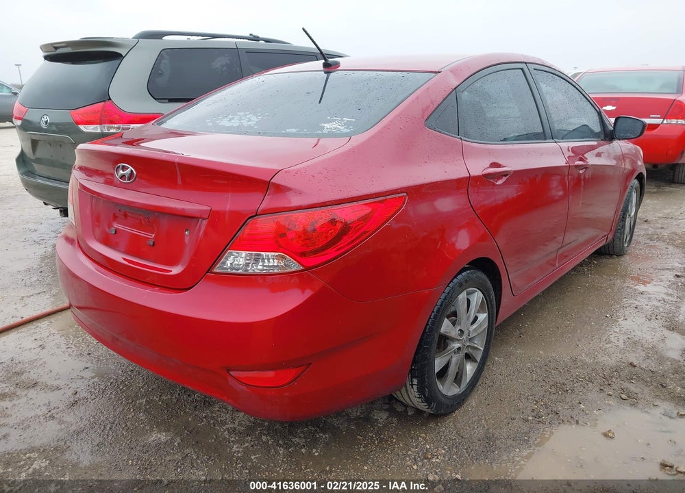 2012 HYUNDAI ACCENT VIN: KMHCU4AE5CU058679