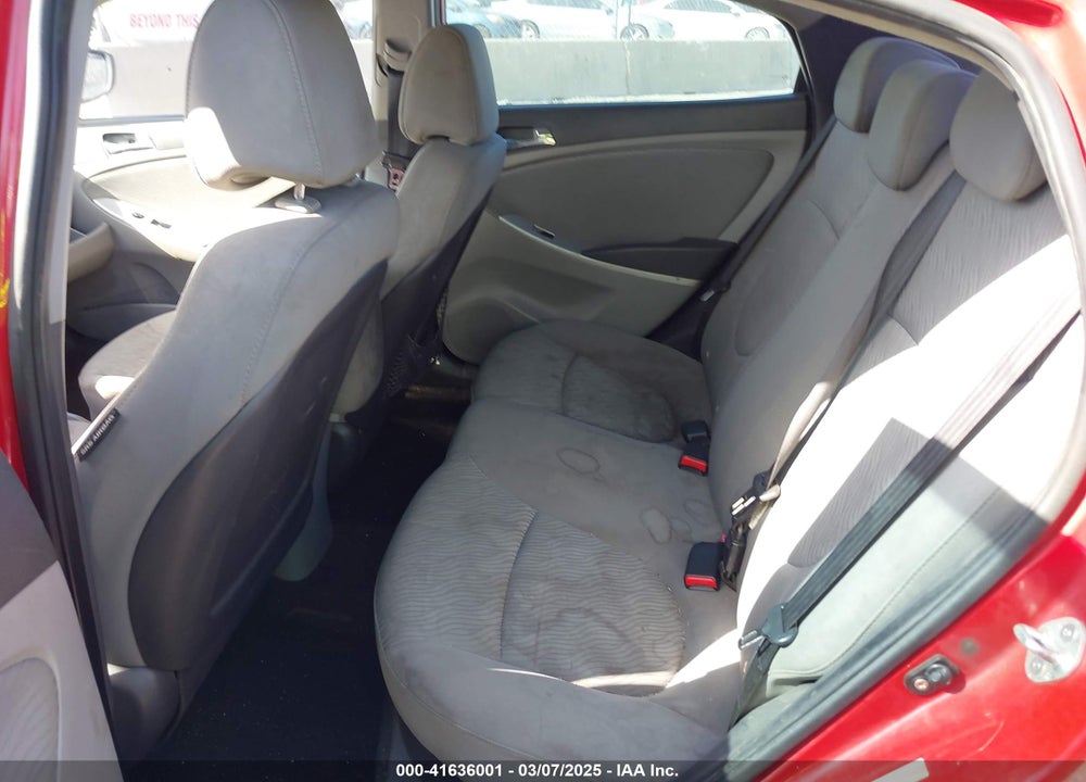 2012 HYUNDAI ACCENT VIN: KMHCU4AE5CU058679