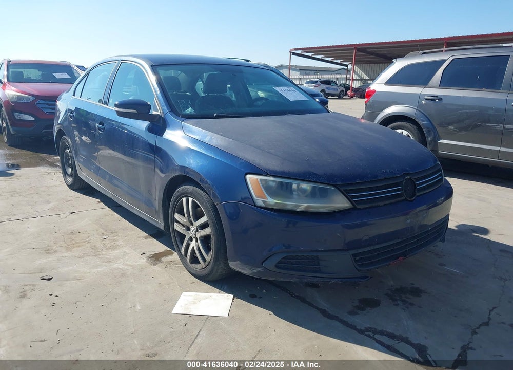 2012 VOLKSWAGEN JETTA 2.5L SE VIN: 3VWDP7AJ5CM340319