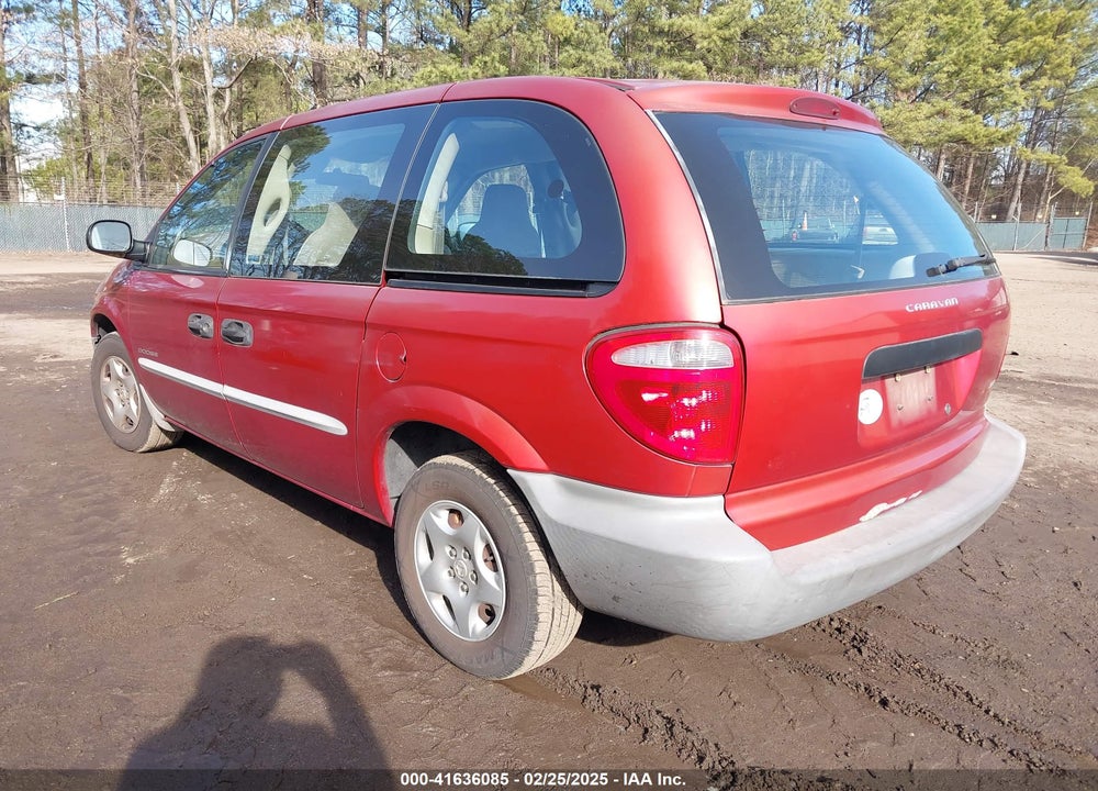 2001 DODGE CARAVAN SE VIN: 1B4GP25BX1B239669