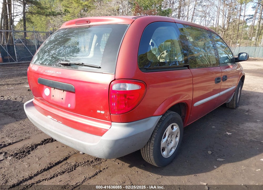 2001 DODGE CARAVAN SE VIN: 1B4GP25BX1B239669