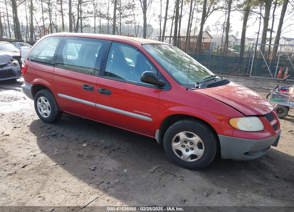 2001 DODGE CARAVAN SE VIN: 1B4GP25BX1B239669