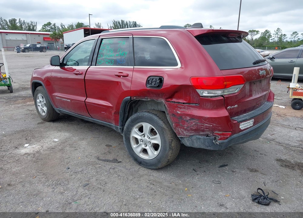 2014 JEEP GRAND CHEROKEE VIN: 1C4RJFAG5EC237253