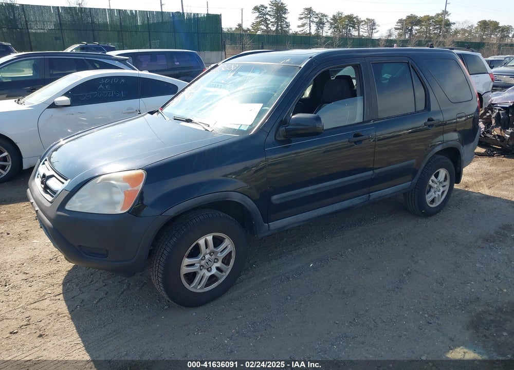 2004 HONDA CR-V EX VIN: SHSRD78884U257633