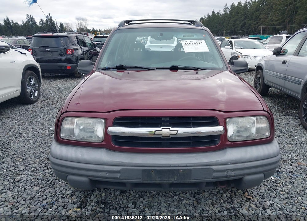 2002 CHEVROLET TRACKER HARD TOP BASE VIN: 2CNBJ13C626925583