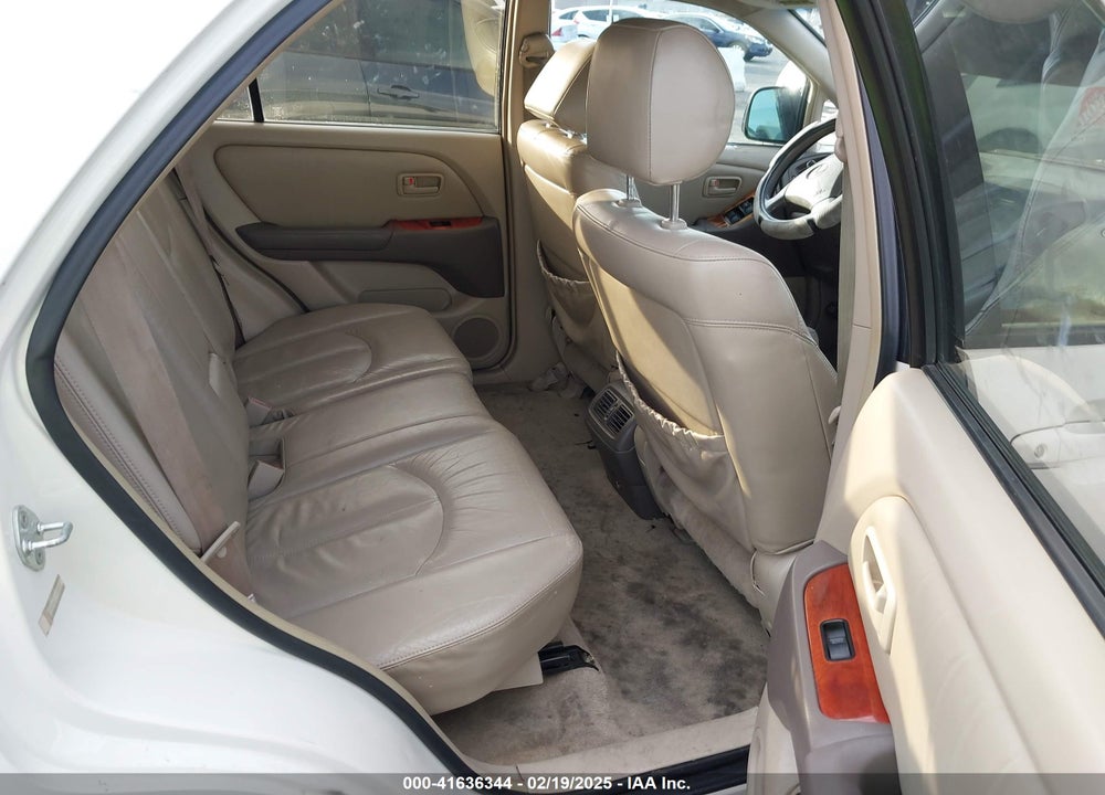 2000 LEXUS RX 300 VIN: JT6GF10U2Y0068566